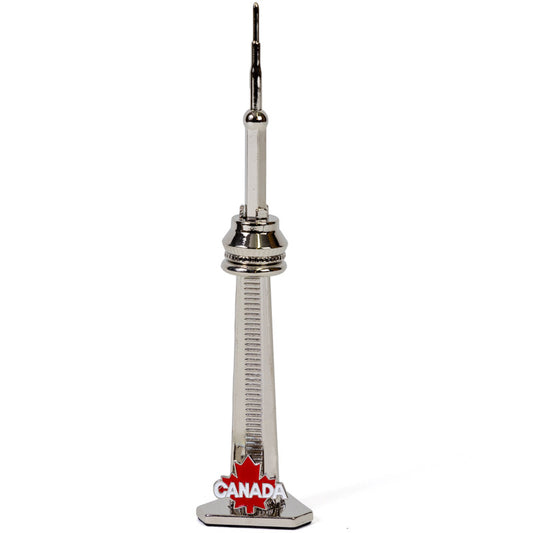 CN Tower Replica - Metal, 17 cm