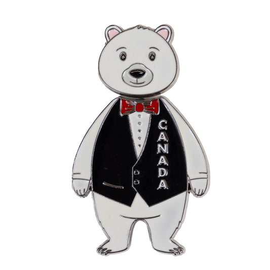Canada Bobble Head Magnet Polar Bear