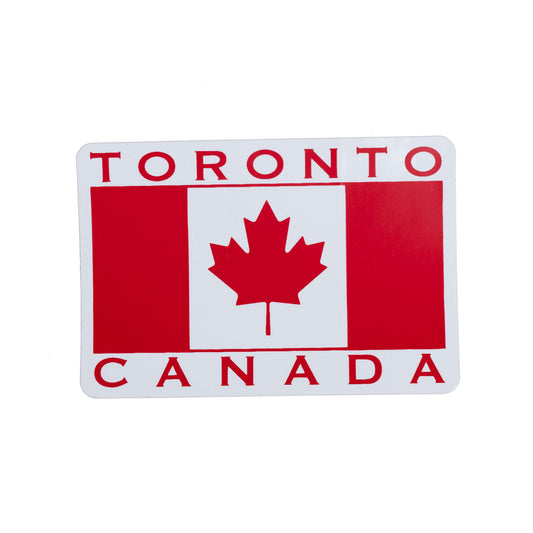 Canadian Flag Sticker - Toronto Edition