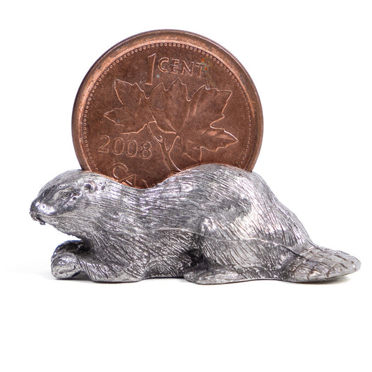 Canada Penny Scratcher - Pewter Beaver