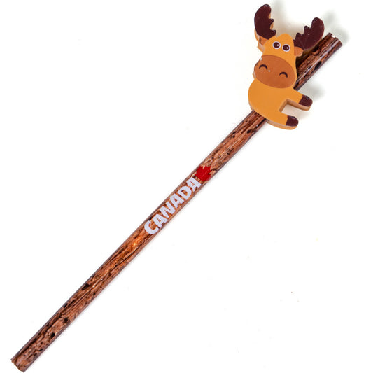 Canada Pencil with Rubber Moose Topper