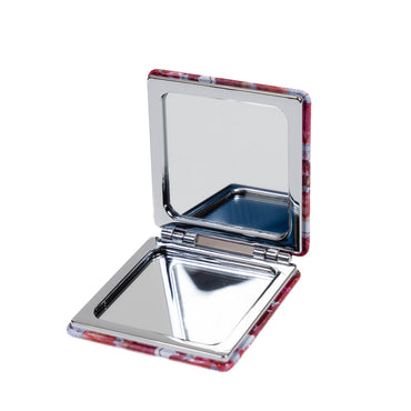 Canadian Maple Leaves Compact Mirror open