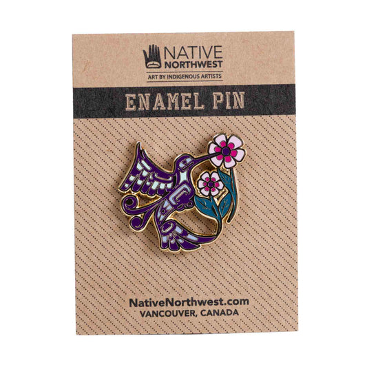 Indigenous Pin - Hummingbird by Francis Dick