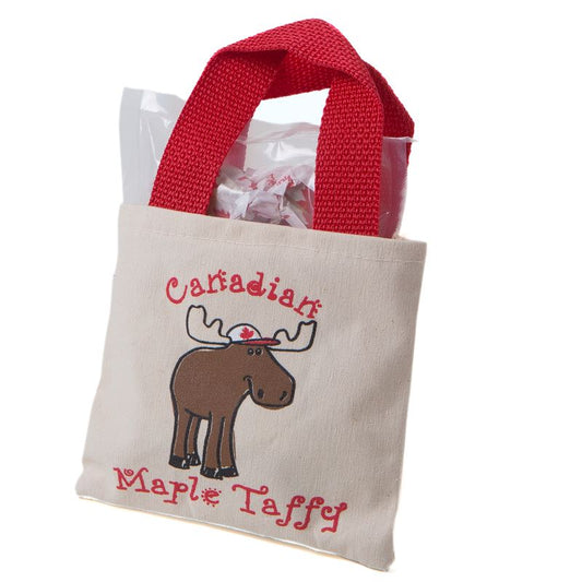 Maple Taffy in Moose tote bag