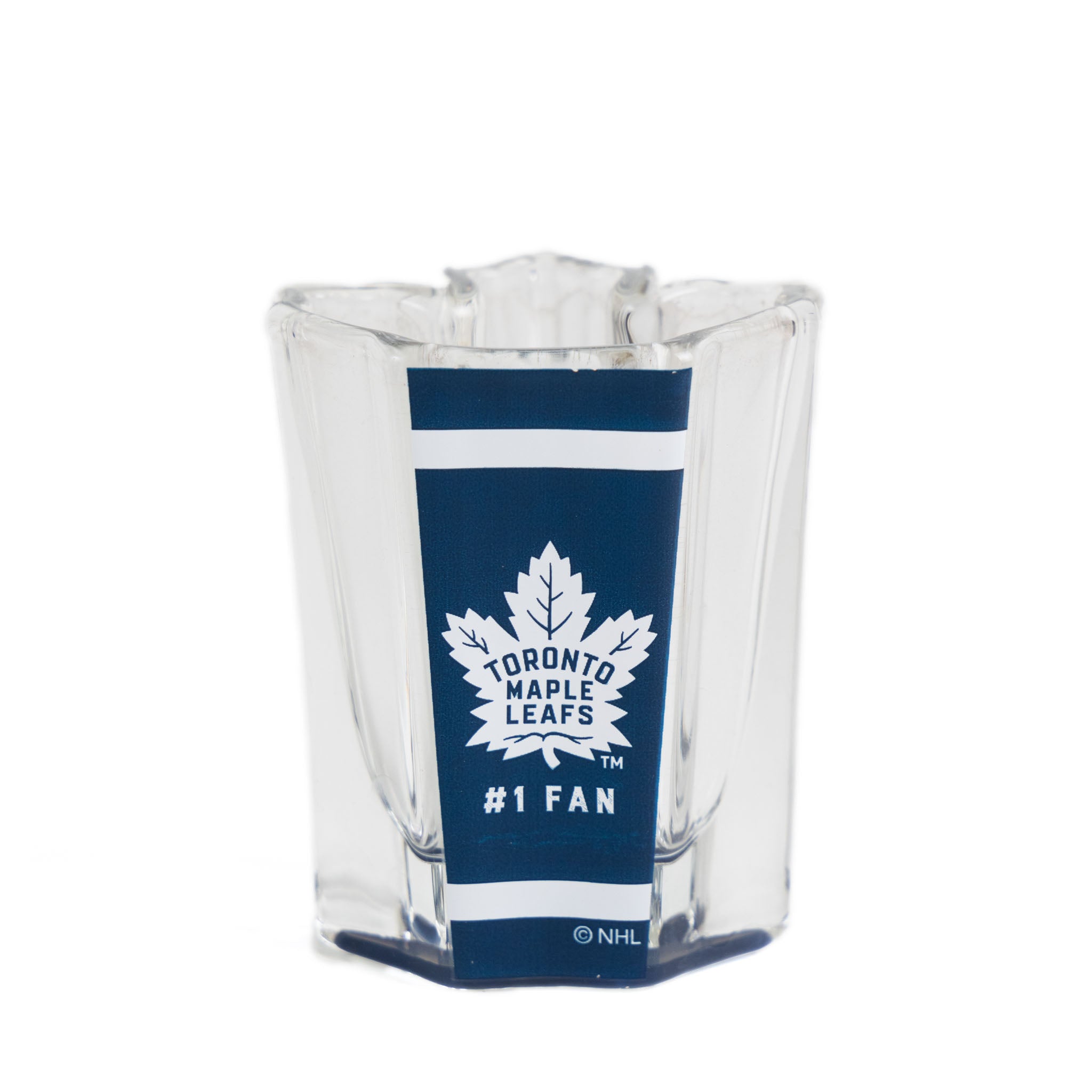 NHL Toronto Maple Leafs Shot Glass - Maple Leaf Shape