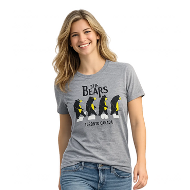 The Bears Toronto Canada Funny Crossing T-shirt female