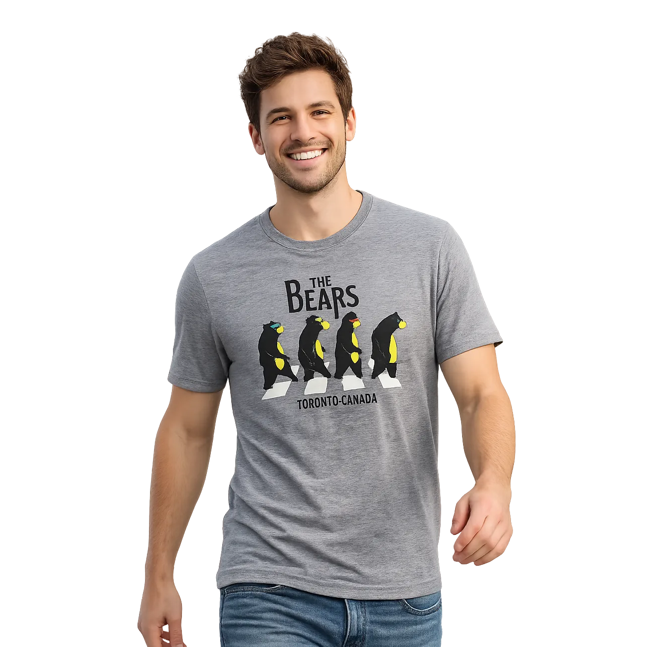 The Bears Toronto Canada Funny Crossing T-shirt