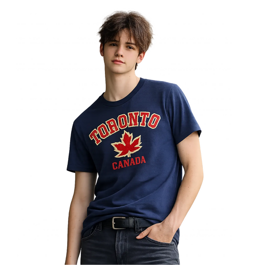 Toronto Canada Maple Leaf Varsity T-Shirt