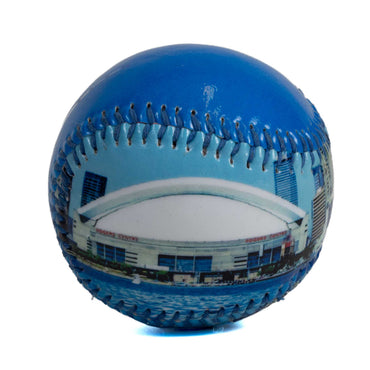 Toronto CN Tower and Roger Center Baseball Side