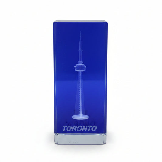 Toronto CN Tower Crystal Block