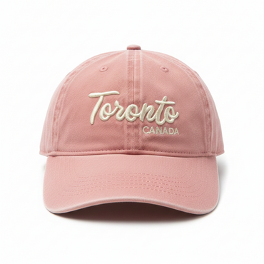 Toronto Embroidered Script Baseball Cap Front