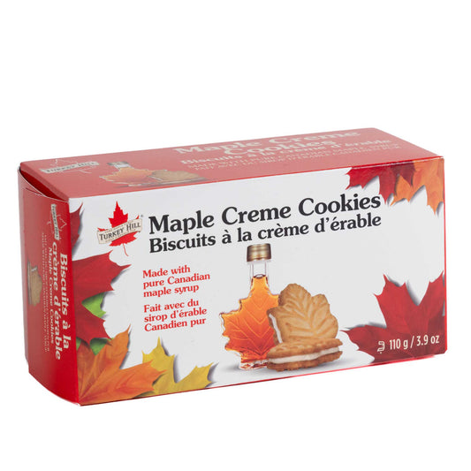 Turkey Hill Maple Cream Cookies - 110g made with Pure Canadian Maple Syrup