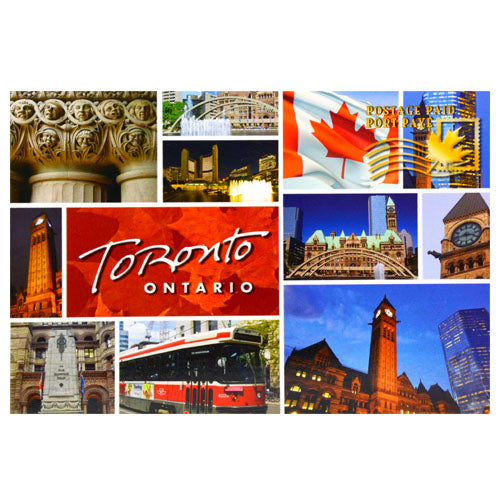 Postage Paid Postcard - Toronto City Hall