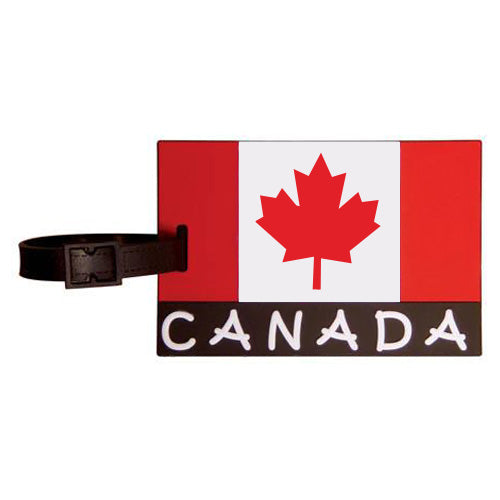 Luggage Tag - Canadian Flag