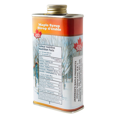 Jakeman's Pure Maple Syrup Canada Grade A Amber - 250ml Tin Can