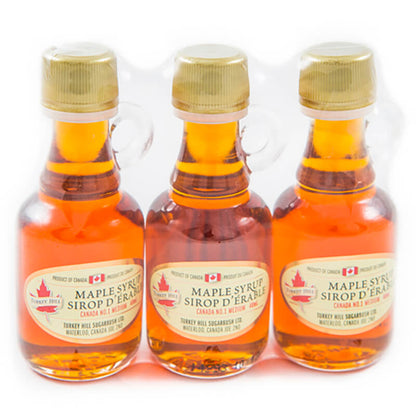 Quebec’s Pure Maple Syrup Canada Grade A Amber by Turkey Hill - 40ml x 3pk