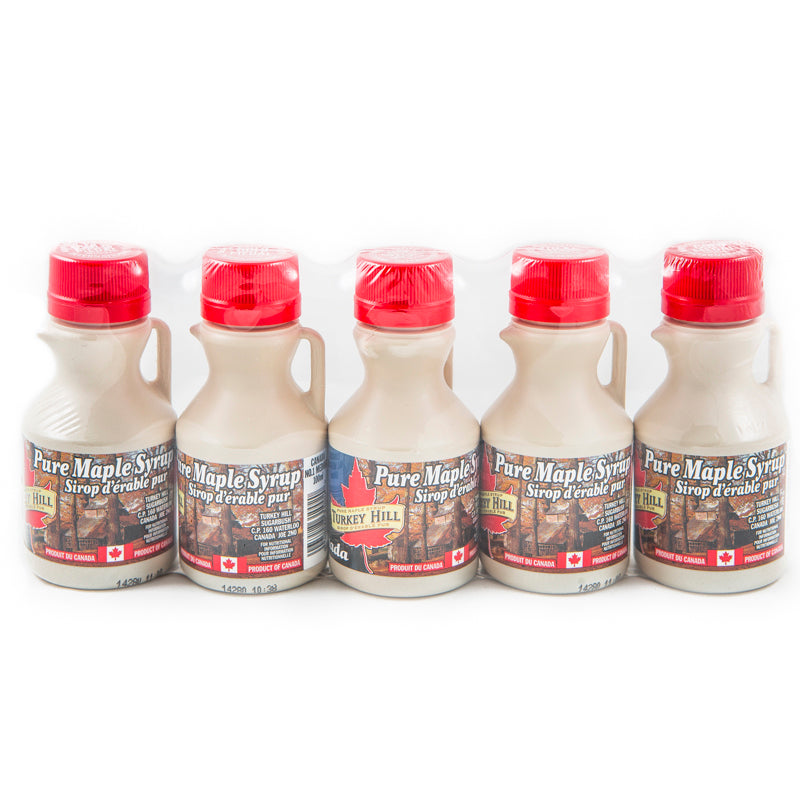 Quebec’s Pure Maple Syrup Canada Grade A Amber by Turkey Hill in Jug - 100ml x 5 Pack