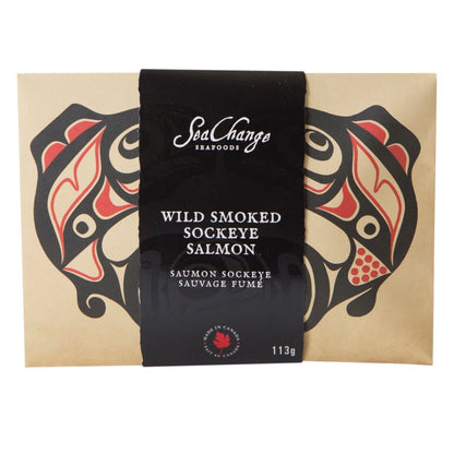 Canadian Wild Sockeye Smoked Salmon - 113g