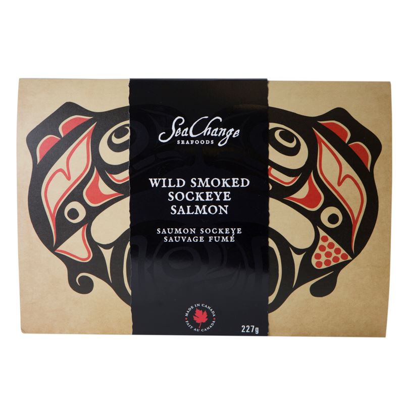 Canadian Wild Sockeye Smoked Salmon - 227g