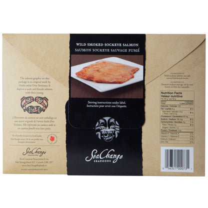 Canadian Wild Sockeye Smoked Salmon - 227g