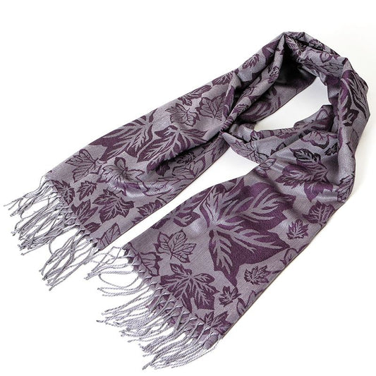 Canada Maple Leaf Scarf - Purple