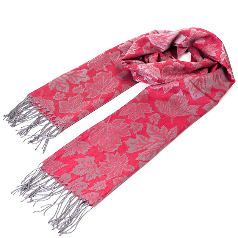 Canada Maple Leaf Scarf - Red