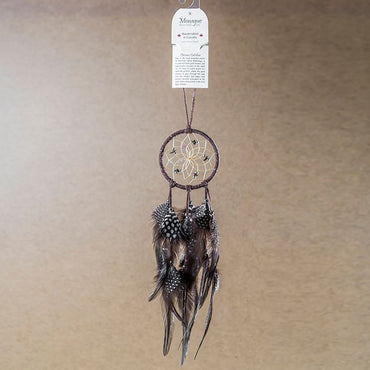 Dream Catcher - Polka Dot Plumage - Brown - 2.5"