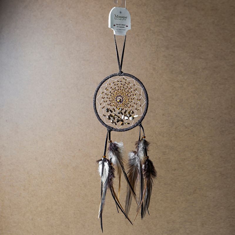 Dream Catcher - Energy Flow - Brown - 4"