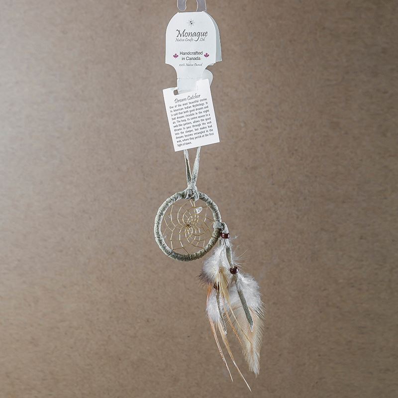 Dream Catcher - Little Spirit - Tan - 1.5"