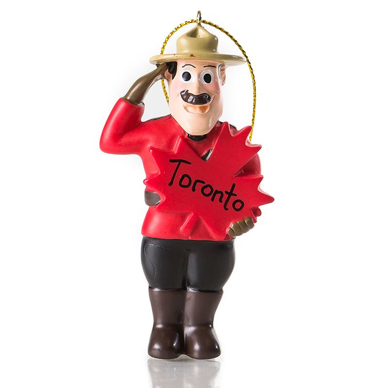 RCMP Officer Ornament - Ceramic