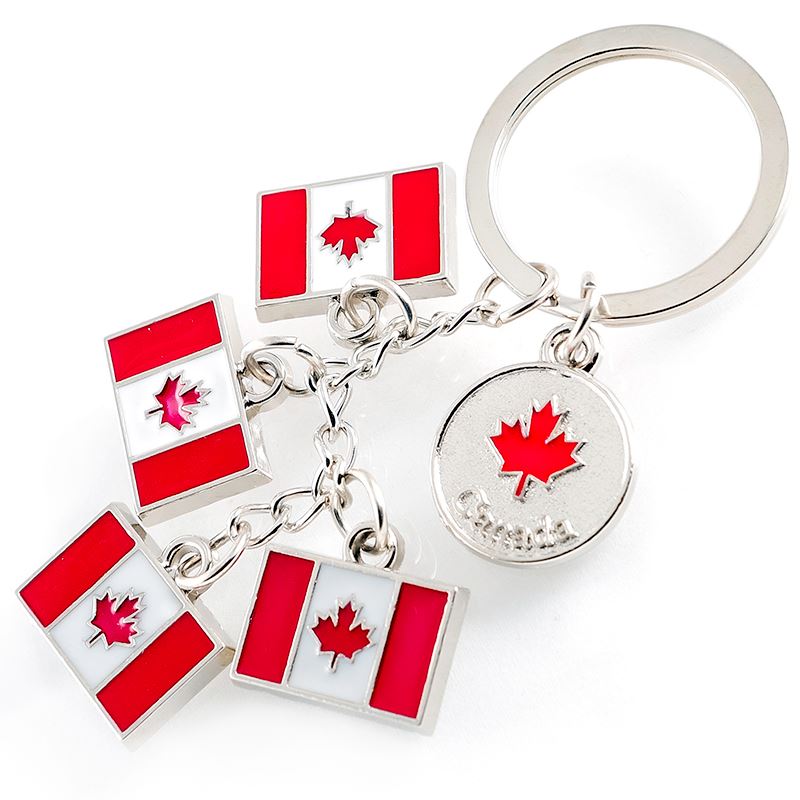 Canada Flags Keychains