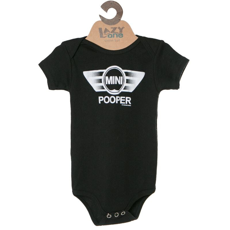 Mini Pooper Baby Onesie