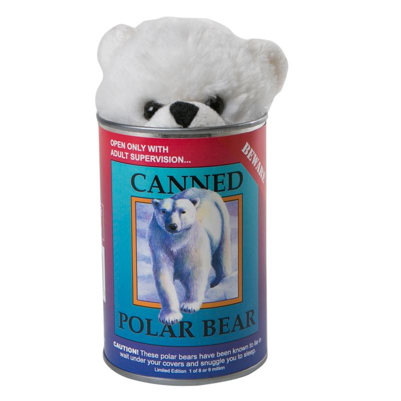 Polar Bear Canned Critter – UCANADA