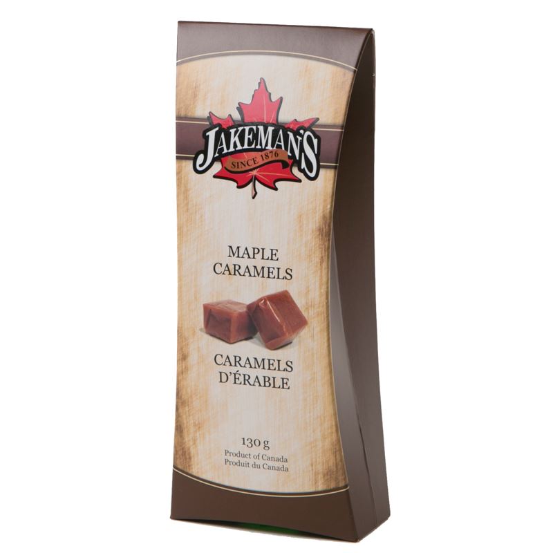 Jakeman's Maple Caramels - 130g