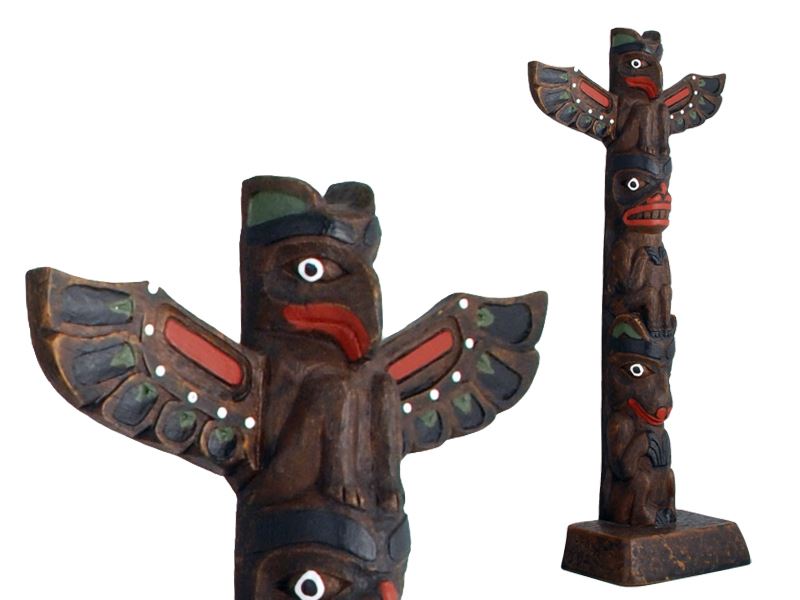 Totem Pole Thunderbird - 11"