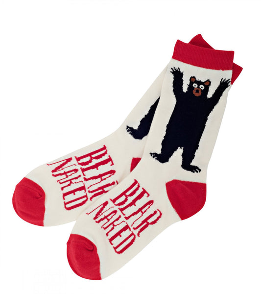 Bear Naked Women's Crew Socks