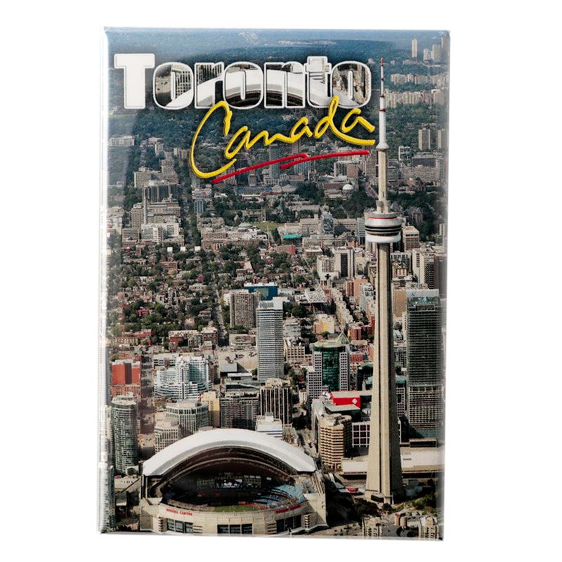 Photo Magnet - Aerial View of City Toronto 2" x 3"