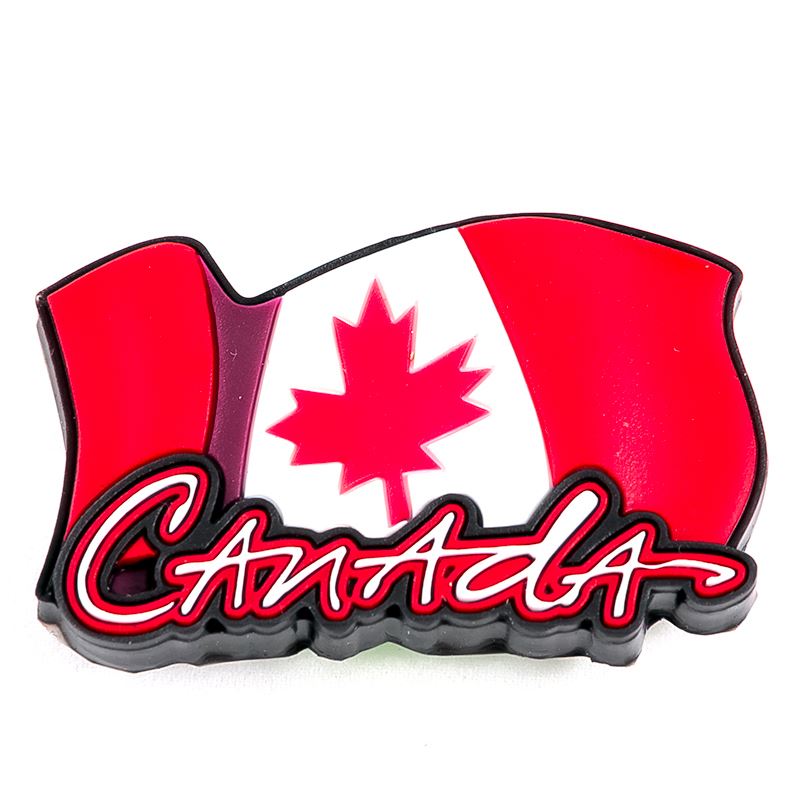 Canadian Flag Rubber Magnet