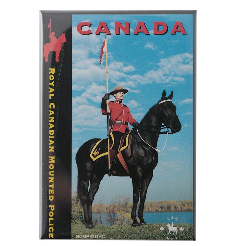 Photo Magnet - Canadian RCMP officer 2" x 3"