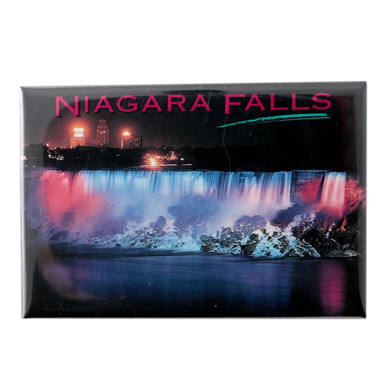 Photo Magnet - Niagara Falls at Night 2" x 3"