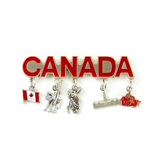 Metal Magnet - Canada Charms