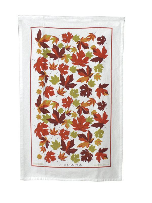 Tea Towel - Autumn Maple Leaf