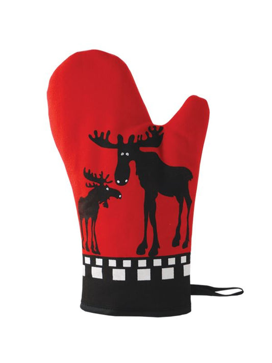 Oven Mitt - Canadian Moose