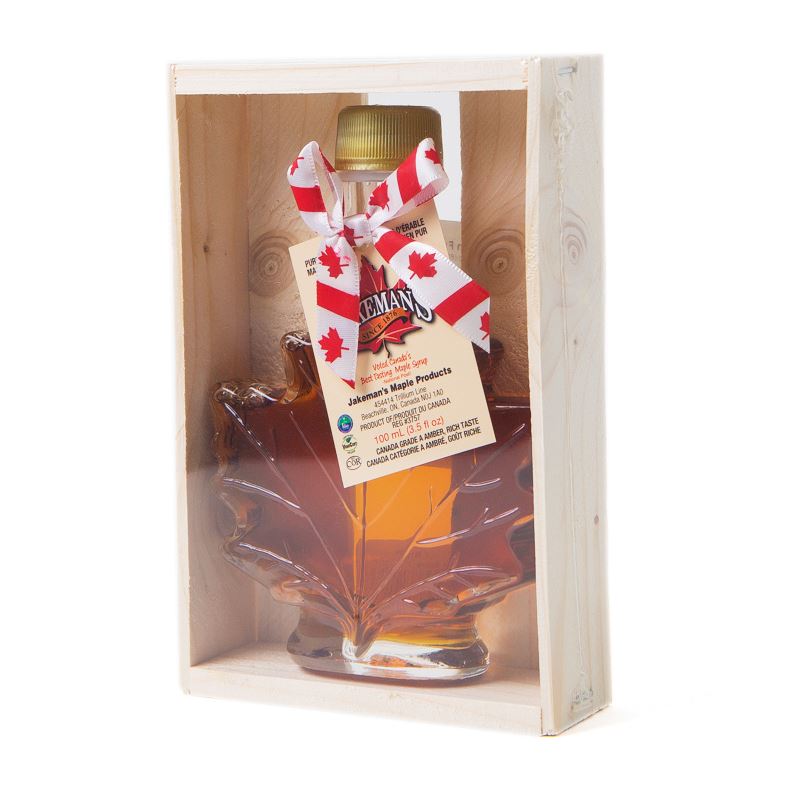 Maple Syrup Canada Grade A Amber 100ml Gift Pack - Jakeman's Maple Products