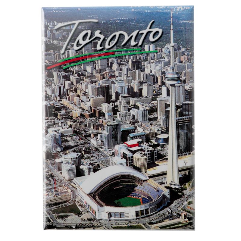 Photo Magnet - Toronto CN Tower and Rogers Centre 2" x 3"