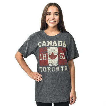 Vintage Canada 1867 T-Shirt in Heather Grey - Unisex