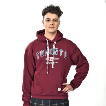 Classic Toronto Canada Hoodie - Maroon