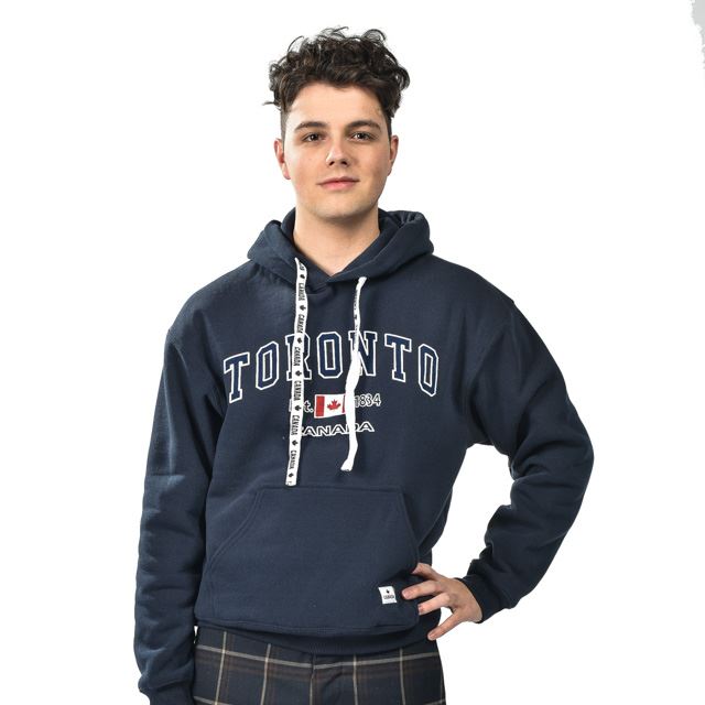 Classic Toronto Canada Hoodie - Navy Blue