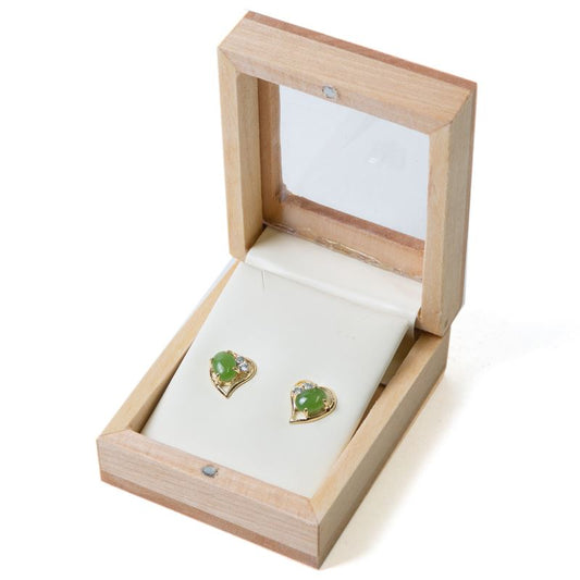 Canadian Jade Earrings - True Love