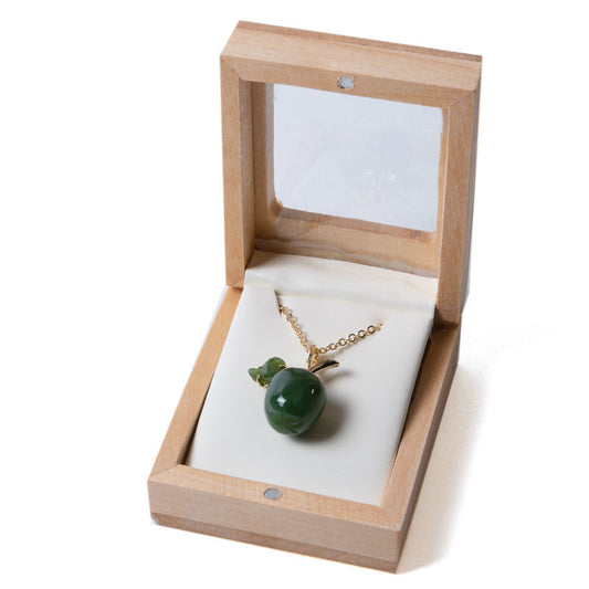 Canadian Jade - Apple Necklace